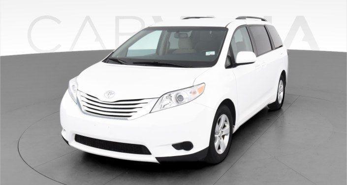 white minivan