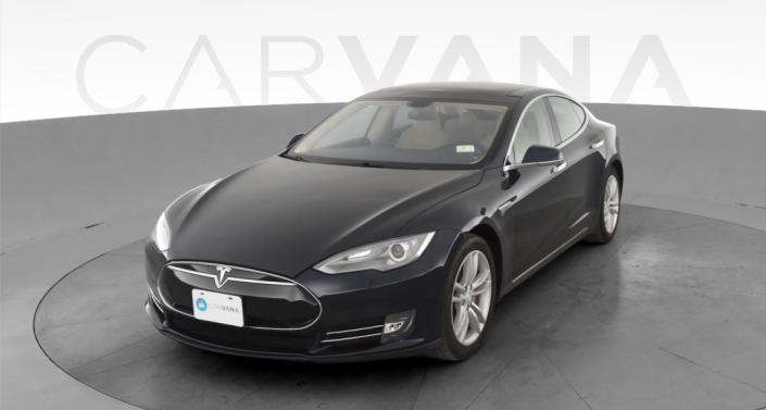 Used Black White Tesla Model S Sedans With Leather Interior For Sale Online Carvana