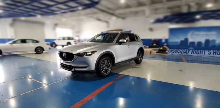 Used Silver Mazda CX-5 with Lane Departure Warning, Automatic, Manual