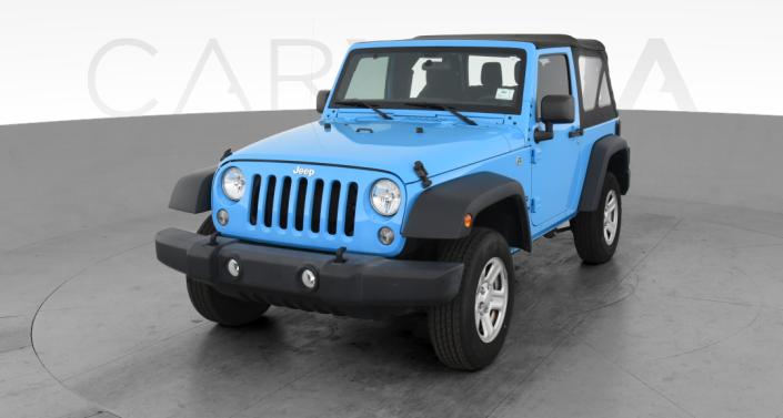 Used 17 Blue Jeep Wrangler Sport For Sale Online Carvana