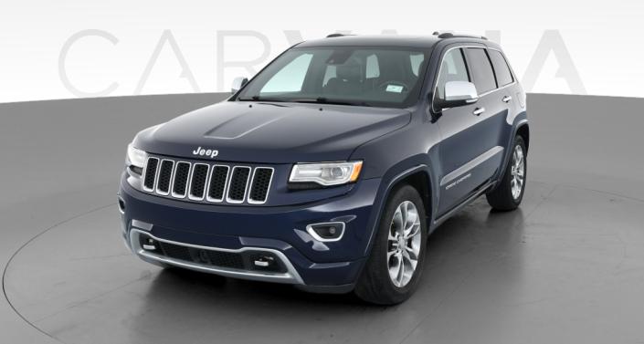 Used Blue Jeep Grand Cherokee Overland For Sale Online Carvana