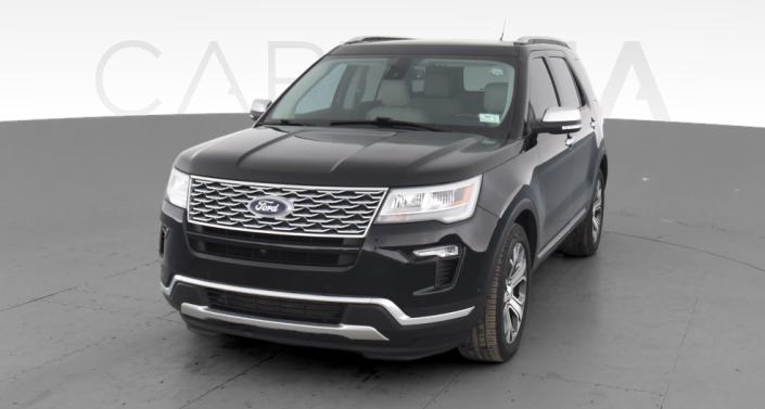 Used Black White Ford Explorer With Sun Roof For Sale Online Carvana