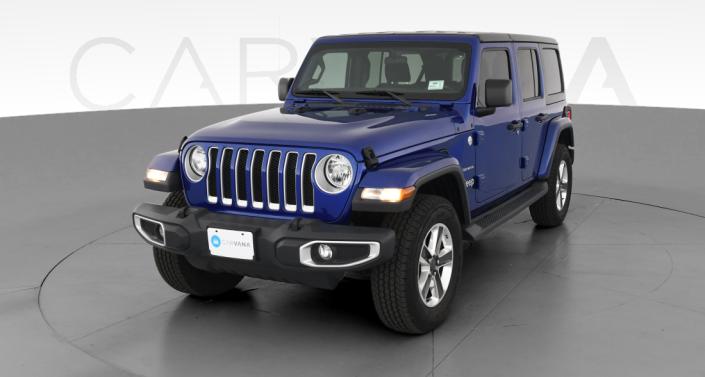 Used 18 Blue Jeep Wrangler Unlimited For Sale In Nashville Tn Carvana