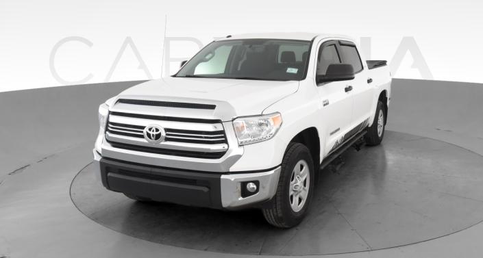 Used White Toyota Tundra CrewMax For Sale Online | Carvana