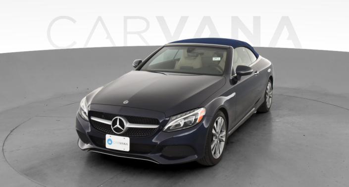 Used Blue Mercedes Benz C Class Convertibles With Hands Free For Sale Online Carvana