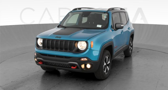 Used Blue Jeep Renegade For Sale In Memphis Tn Carvana