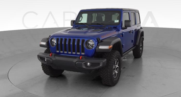 Used Blue Jeep Wrangler Unlimited For Sale Online Carvana