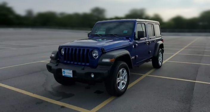 Shop Our Best Deals On Blue Jeep Wrangler Unlimited Online Carvana