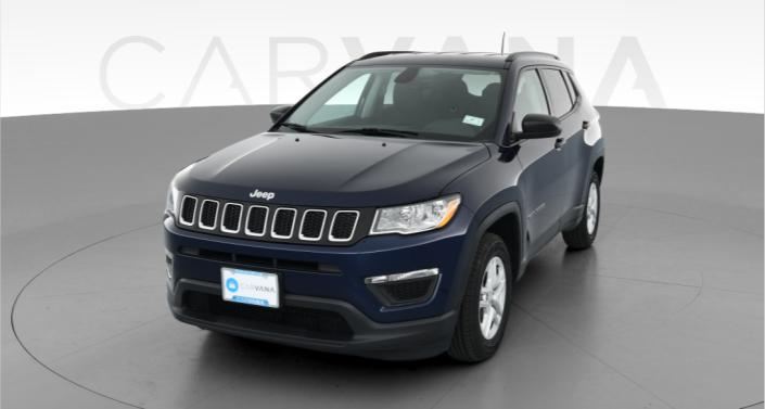 Used 17 18 Blue Jeep Compass With Automatic For Sale Online Carvana