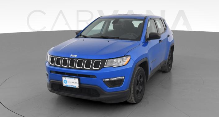 Used Blue Jeep Compass With Fwd For Sale Online Carvana