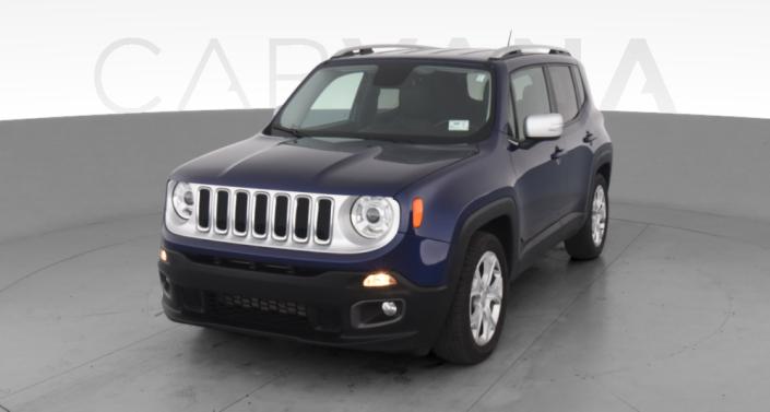 Used Blue Silver Jeep Renegade Limited For Sale Online Carvana