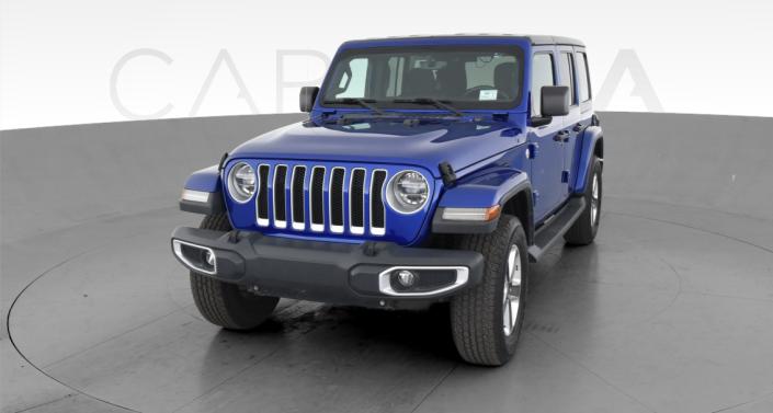 Used Blue Gold Jeep Wrangler Unlimited For Sale Online Carvana