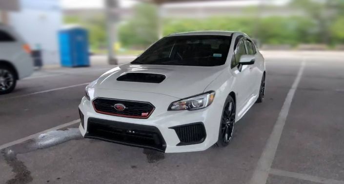 Used White Subaru Wrx Sti With Awd For Sale Online Carvana