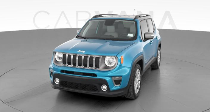 Used Blue Jeep Renegade For Sale In San Antonio Tx Carvana