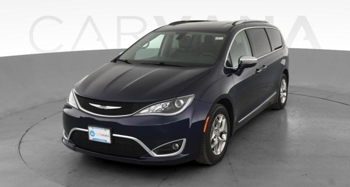 Used 2018 Blue Chrysler Pacifica With Cooled Seats Automatic For Sale