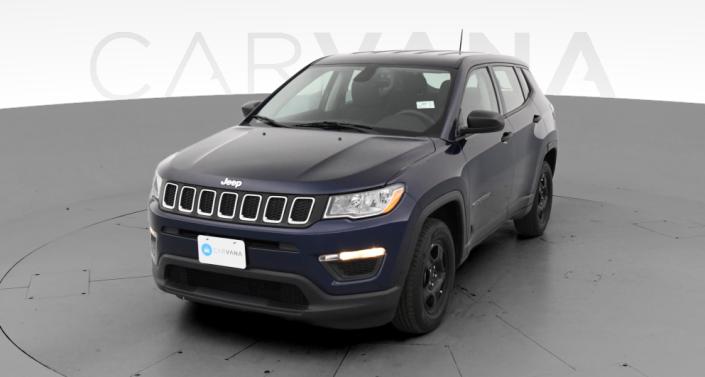 Used Blue Jeep Compass For Sale In Dallas Tx Carvana