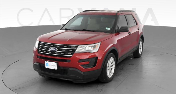 Used Red Ford Explorer base, Crossroad For Sale Online | Carvana