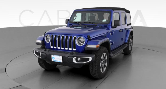 Used Blue Jeep Wrangler Unlimited For Sale Online Carvana