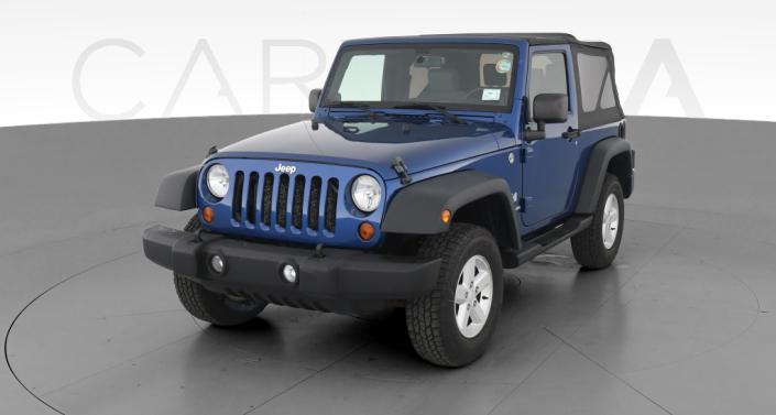 Used 2009 Blue Jeep Wrangler SUVs X for 