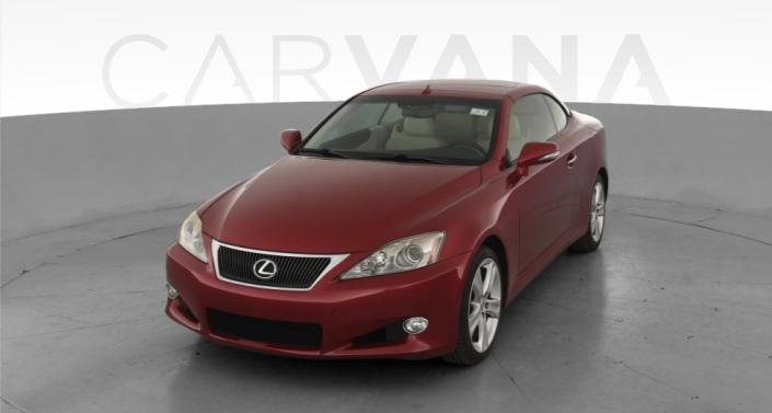 Used Lexus IS Convertibles For Sale Online | Carvana