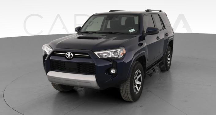 "Carvana has pre-owned Toyota 4Runners available for purchase online."