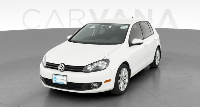 Used White Volkswagen Golf Lounge, TDI For Sale Online | Carvana