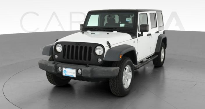 Used 2016 White Jeep Wrangler SUVs for sale in Cleveland, TN | Carvana