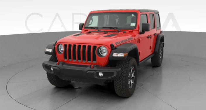 Used Red Jeep Rubicon For Sale Online | Carvana