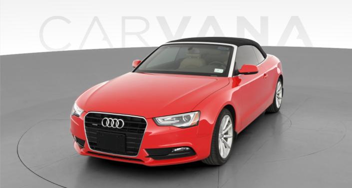 Byttehandel Resignation pant Used Red Audi A5 Convertibles For Sale Online | Carvana