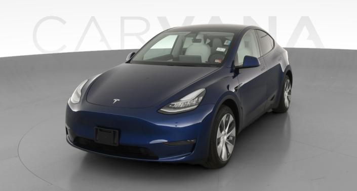 Tesla model deals y carvana