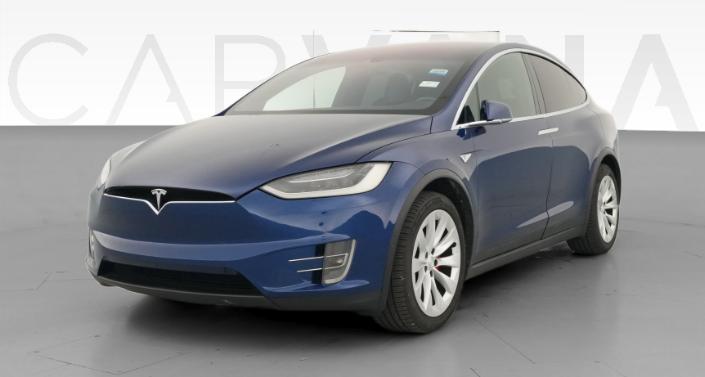 2016 Tesla Model X P90D in Deep Blue Metallic — photo 1