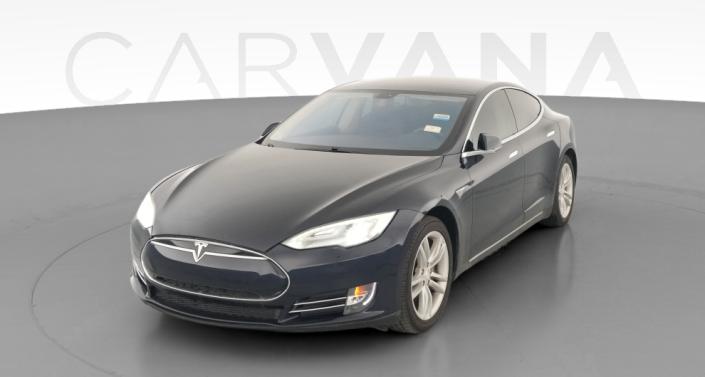 2014 Tesla Model S 85 in Blue — photo 1