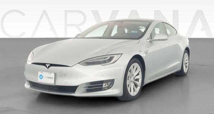2017 Tesla Model S 90D in Silver — photo 1