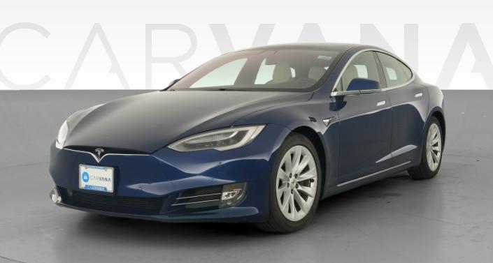 2020 Tesla Model S Long Range in Deep Blue Metallic — photo 1