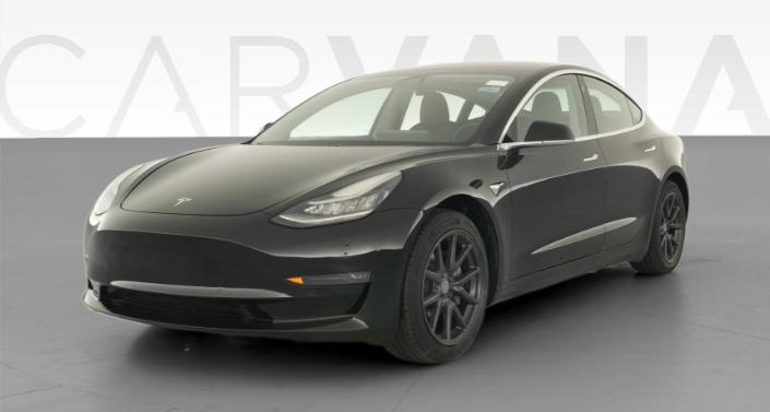 2018 Tesla Model 3 Long Range Rear-Wheel Drive in Ebony Twilight Metallic — photo 1