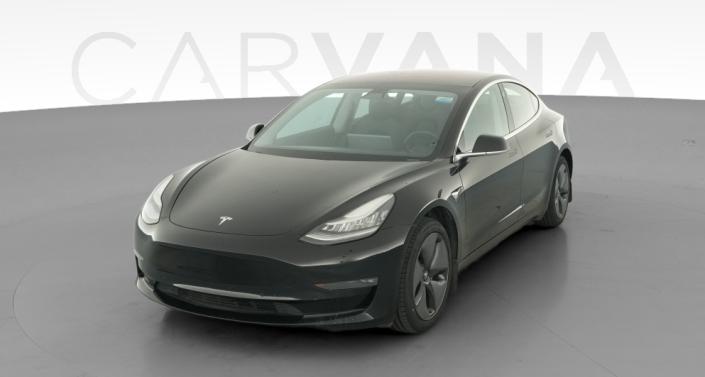 2018 Tesla Model 3 Mid Range Rear-Wheel Drive in Black — photo 1