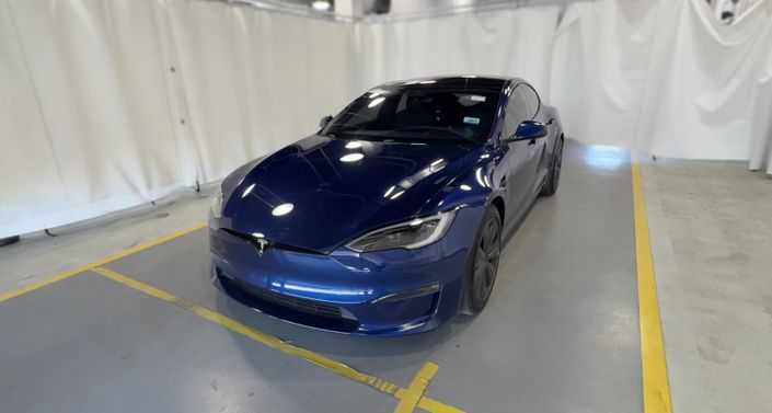 2024 Tesla Model S Long Range in Blue — photo 1