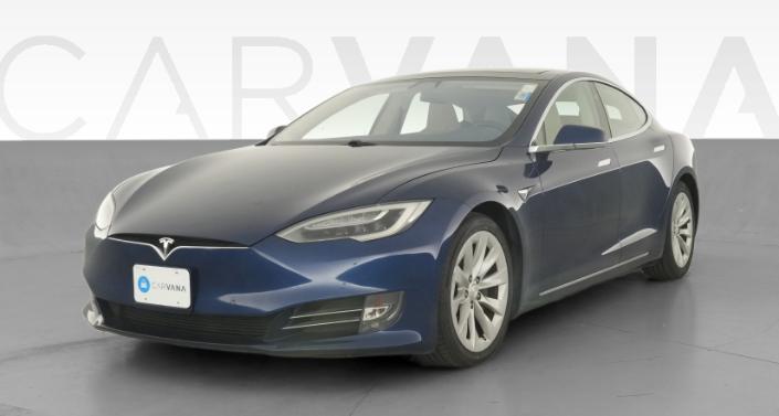 2016 Tesla Model S 75D Blue