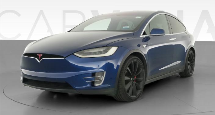 2016 Tesla Model X P90D in Blue — photo 1