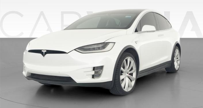 2016 Tesla Model X P90D in White — photo 1