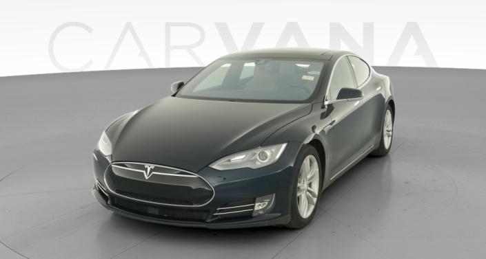 2015 Tesla Model S 85D in Blue Metallic — photo 1