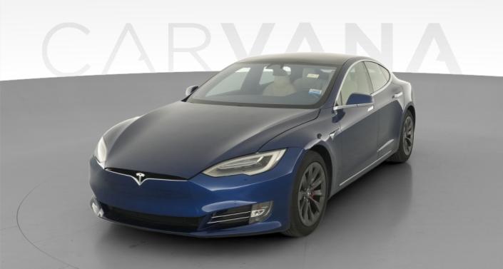 2020 Tesla Model S Performance in Deep Blue Metallic — photo 1