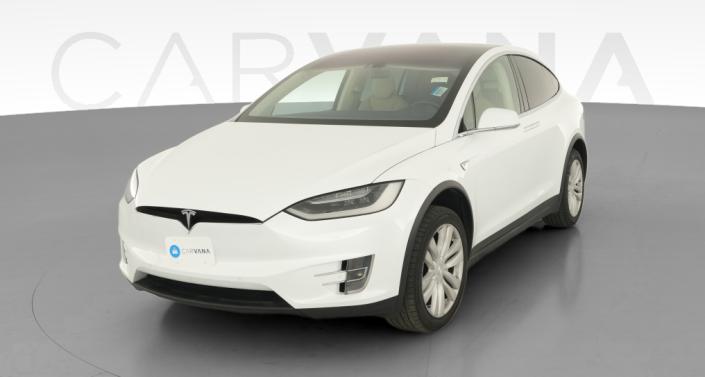 2016 Tesla Model X 90D in Pearl White Multi-coat — photo 1