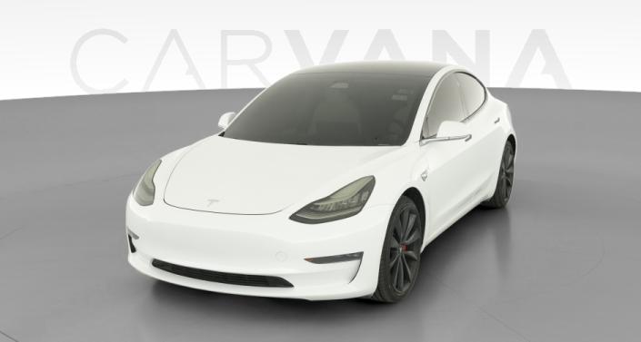 2020 Tesla Model 3 Performance White