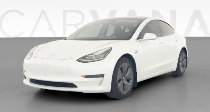 2020 Tesla Model 3 Standard Range Plus in Pearl White Multi-Coat — photo 1