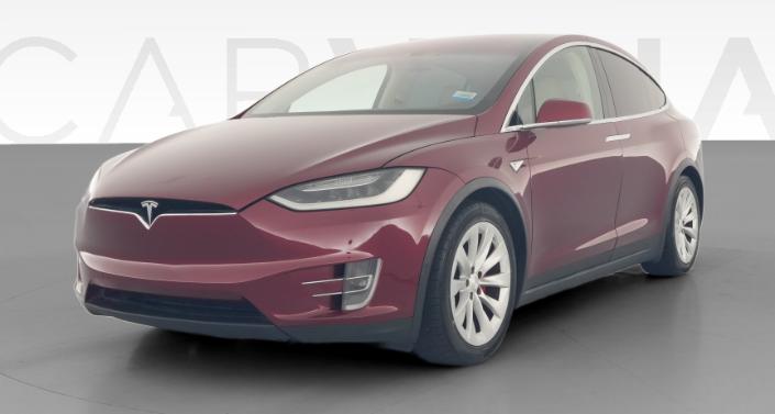 2016 Tesla Model X P90D in Red — photo 1
