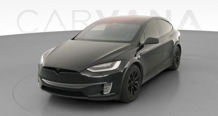 2018 Tesla Model X 75D in Ebony Twilight Metallic — photo 1