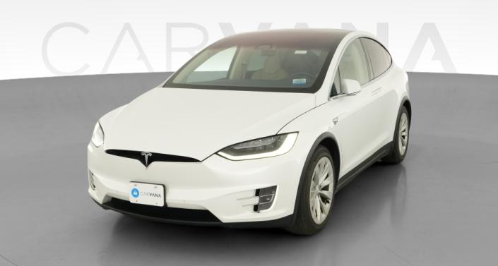 2017 Tesla Model X 75D in Pearl White Multi-Coat — photo 1