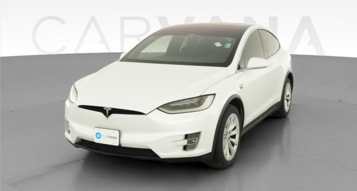 2018 Tesla Model X 75D in White — photo 1