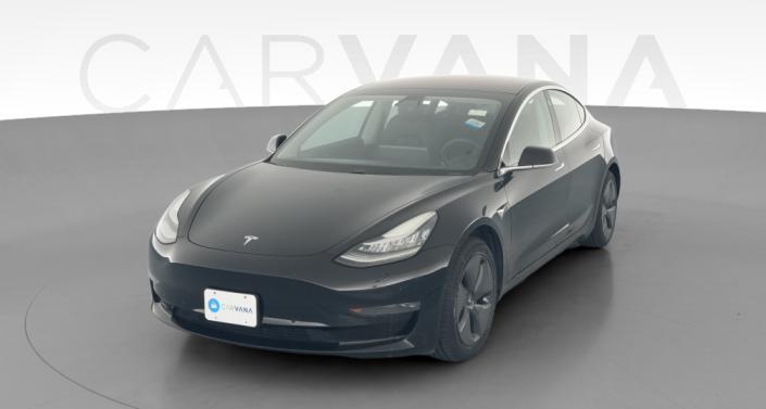 2018 Tesla Model 3 Long Range Rear-Wheel Drive in Ebony Twilight Metallic — photo 1